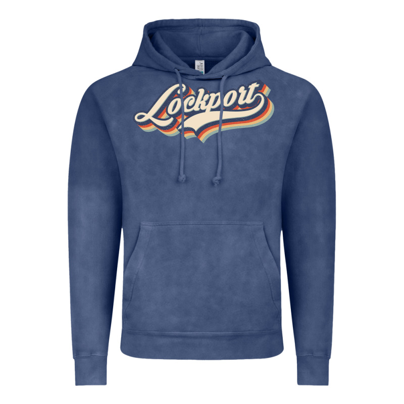 I Love Lockport City Usa Retro Vintage Vintage Hoodie by minhPixels | Teevron