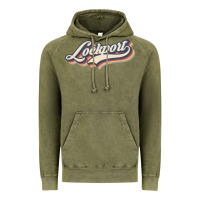Vintage Olive I Love Lockport City Usa Retro Vintage Vintage Hoodie - minhPixels