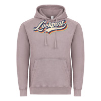 Vintage Zinc I Love Lockport City Usa Retro Vintage Vintage Hoodie - minhPixels