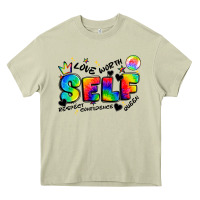 Mossy self love tie dye Heavy Core Tee - Artiststas