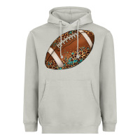 Moon Dust western football leopard turquoise pattern Heavyweight Hoodie - Artiststas