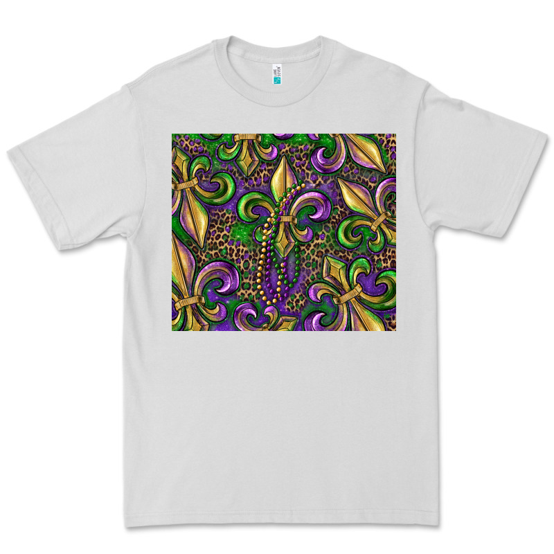 Mardi Gras Fleur De Lis Premium Tee by RanaPortraitStore | Teevron