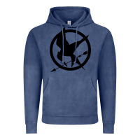 Vintage Denim hunger games spiral movie Vintage Hoodie - minhPixels