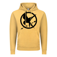 Vintage Mustard hunger games spiral movie Vintage Hoodie - minhPixels