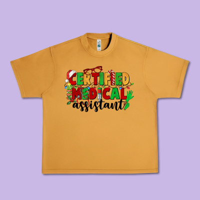 Certified Medical Assistant Urban Heavy Tee Designed By Cowgirlartshop
