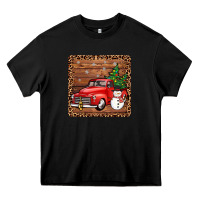Black christmas truck coaster Heavy Core Tee - JahusDesignShop