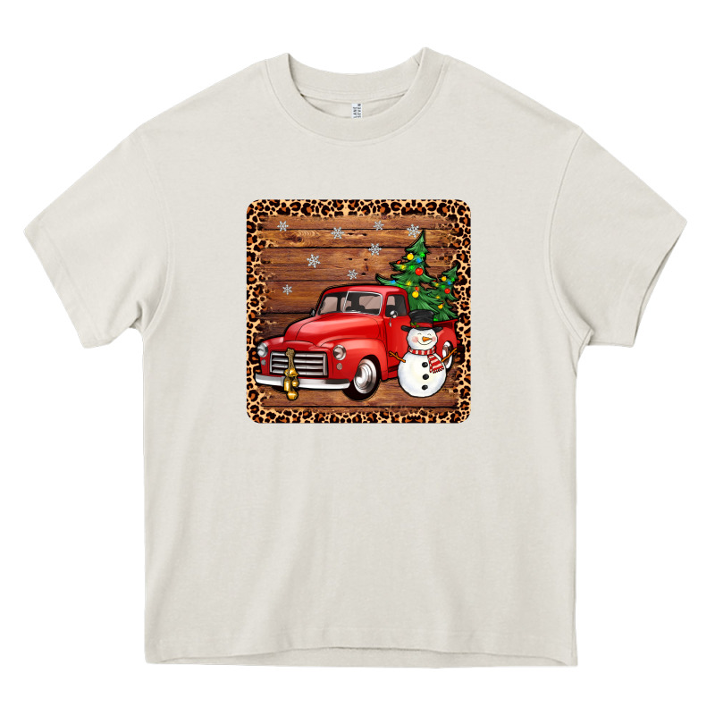 Christmas Truck Coaster Heavy Core Tee by JahusDesignShop | Teevron