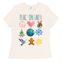 Bone PEACE ON EARTH Ladies Tee - Bettercallsaul