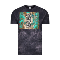 Cloud Black nana life glitter leopard Vintage Tee - TumblerDesignByShophia