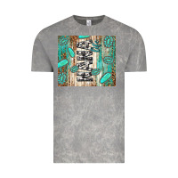 Nana Life Glitter Leopard Vintage Tee | Teevron