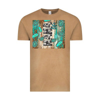 Vintage Camel nana life glitter leopard Vintage Tee - TumblerDesignByShophia