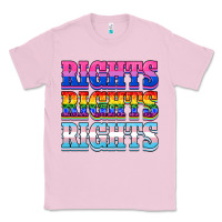 Bubblegum Pink Rights rights rights Classic Tee - NancyCooperArtShop