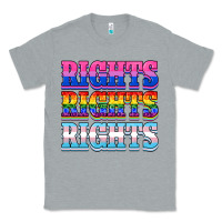 Heather Grey Rights rights rights Classic Tee - NancyCooperArtShop