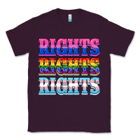 Plum Rights rights rights Classic Tee - NancyCooperArtShop