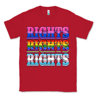 Red Rights rights rights Classic Tee - NancyCooperArtShop