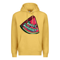 Antique Gold sweet summer watermelon 1 Premium Hoodie - BundleAndBundleShop