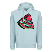 Blue Mist sweet summer watermelon 1 Premium Hoodie - BundleAndBundleShop