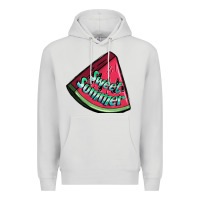 Dove Grey sweet summer watermelon 1 Premium Hoodie - BundleAndBundleShop