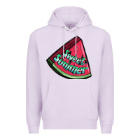 Lilac sweet summer watermelon 1 Premium Hoodie - BundleAndBundleShop