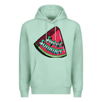 Seafoam sweet summer watermelon 1 Premium Hoodie - BundleAndBundleShop