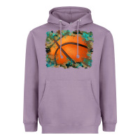 Lavender sports basketball background Heavyweight Hoodie - Artiststas