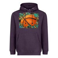 Plum sports basketball background Heavyweight Hoodie - Artiststas