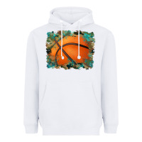 White sports basketball background Heavyweight Hoodie - Artiststas