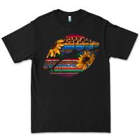 Black Aztec Sunflower Lips Premium Tee - Bettercallsaul