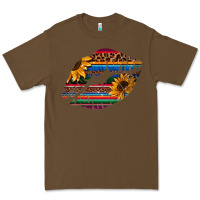 Cacao Aztec Sunflower Lips Premium Tee - Bettercallsaul