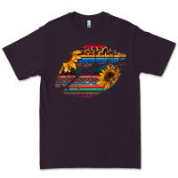 Plum Aztec Sunflower Lips Premium Tee - Bettercallsaul