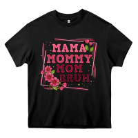 Black mama mommy mom bruh Heavy Core Tee - Artiststas