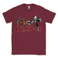 Burgundy keep christ in christmas Classic Tee - CowhideDigitalArt
