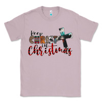 Lilac keep christ in christmas Classic Tee - CowhideDigitalArt