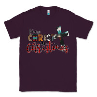 Plum keep christ in christmas Classic Tee - CowhideDigitalArt