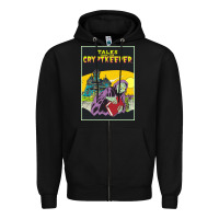 Black Tales From The Cryptkeeper-Figzk Zipper Hoodie - minhPixels