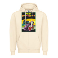 Sandshell Tales From The Cryptkeeper-Figzk Zipper Hoodie - minhPixels