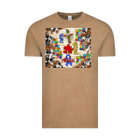 Vintage Coffee faith puzzle ribbon Vintage Tee - TumblerDesignByShophia