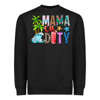 Black Mama Of Duty Heavyweight Sweatshirt - CowhideDigitalArt