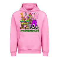 Fuchsia Pink mardi gras ma medical assistant Urban Hoodie - AdoDesignShop