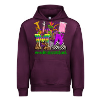 Mauve Wine mardi gras ma medical assistant Urban Hoodie - AdoDesignShop