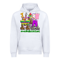 White mardi gras ma medical assistant Urban Hoodie - AdoDesignShop