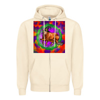 Sandshell halloween red angus bull Zipper Hoodie - LillyAllenDesigns
