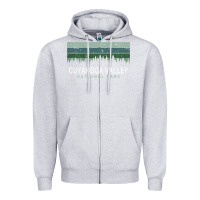Heather Grey Cuyahoga Valley National Park Ohio Gifts Oh Zipper Hoodie - minhPixels