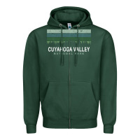 Sports Green Cuyahoga Valley National Park Ohio Gifts Oh Zipper Hoodie - minhPixels