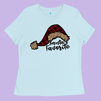 Santas Favorite Ladies Tee Designed By Bettercallsaul