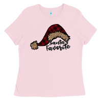 Bubblegum Pink Santas Favorite Ladies Tee - Bettercallsaul