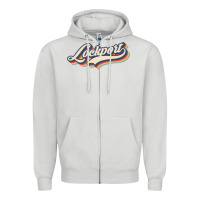 Dove Grey I Love Lockport City Usa Retro Vintage Zipper Hoodie - minhPixels