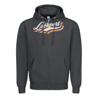 Smoke I Love Lockport City Usa Retro Vintage Zipper Hoodie - minhPixels