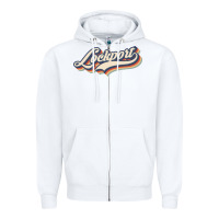White I Love Lockport City Usa Retro Vintage Zipper Hoodie - minhPixels