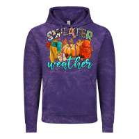 Cloud Purple weather Vintage Hoodie - CowGirlArtShop